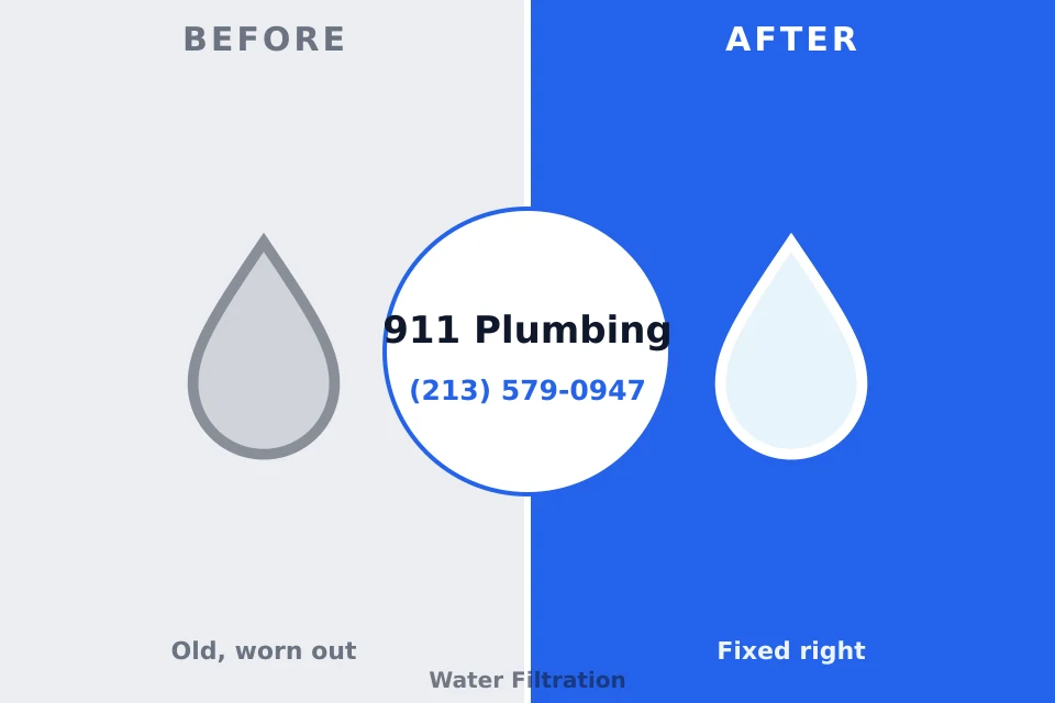 Before and after: plumbing company Clifton, CO